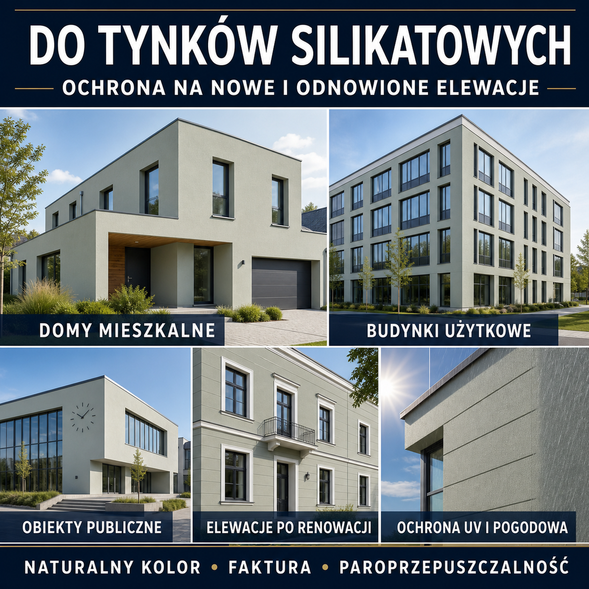 HYDROPROX powłoka ochronna tynk elewacyjny silikatowy