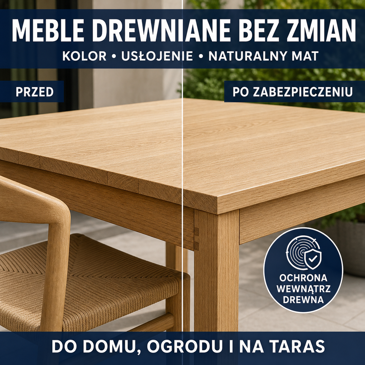 HYDROPROX powłoka polimerowa meble drewniane