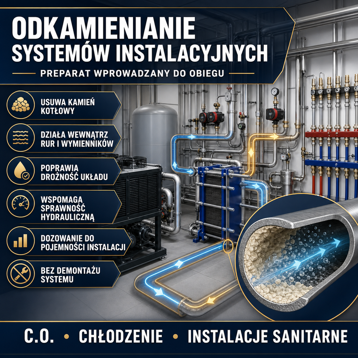 IZOMARK odkamieniacz do łazienek
