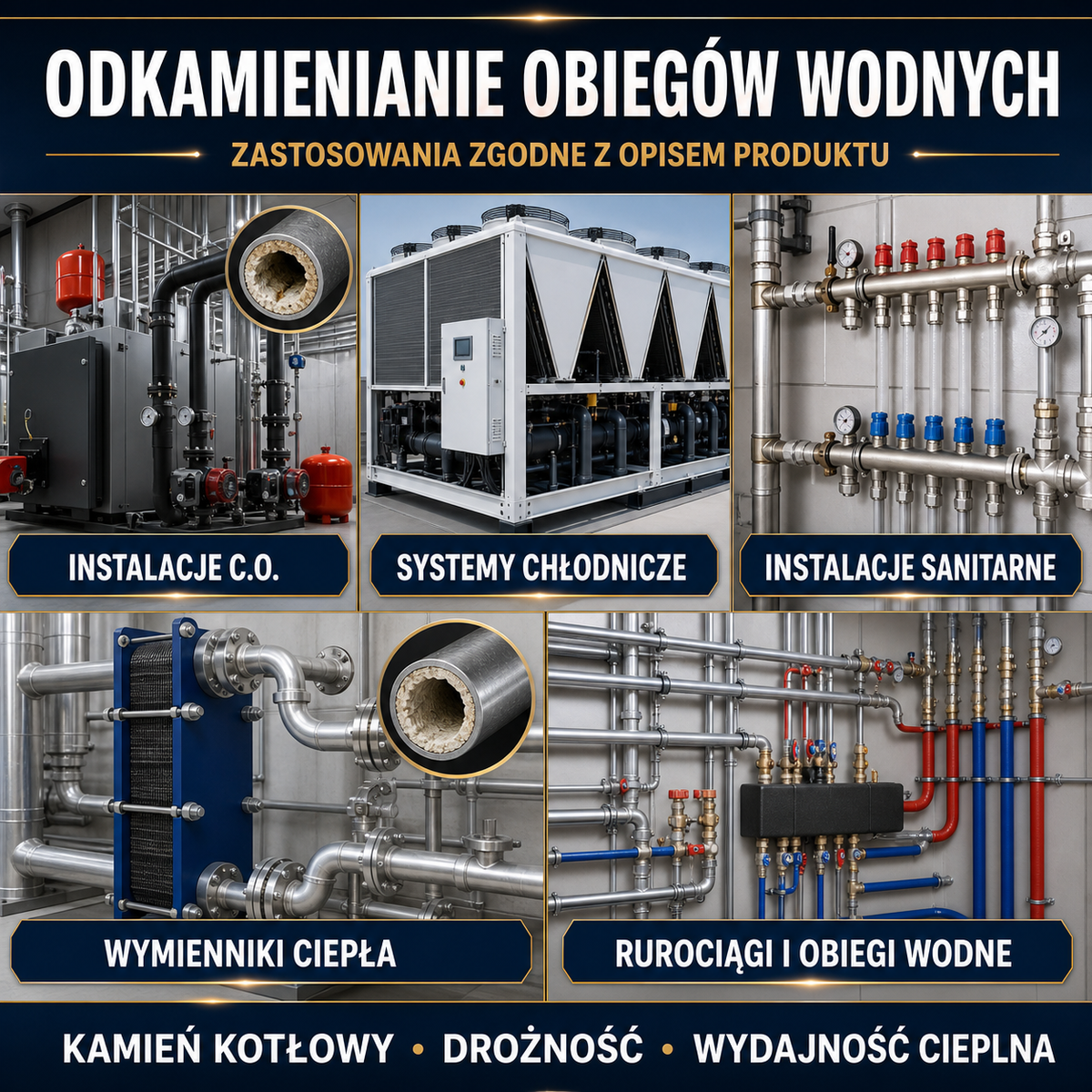 IZOMARK odkamieniacz do łazienek