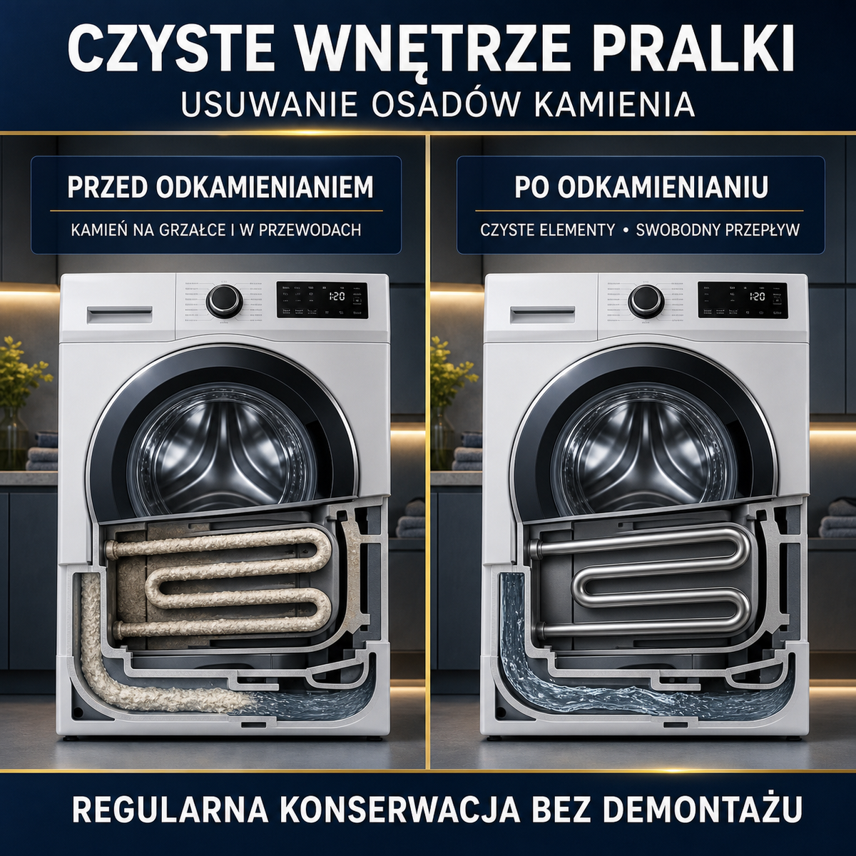 IZOMARK odkamieniacz pralki