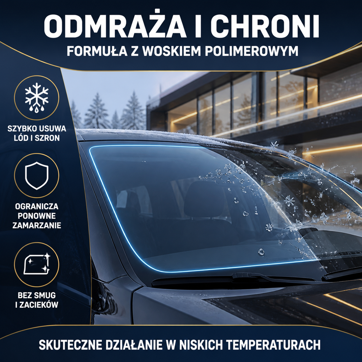 IZOMARK odmrażacz z woskiem polimerowym