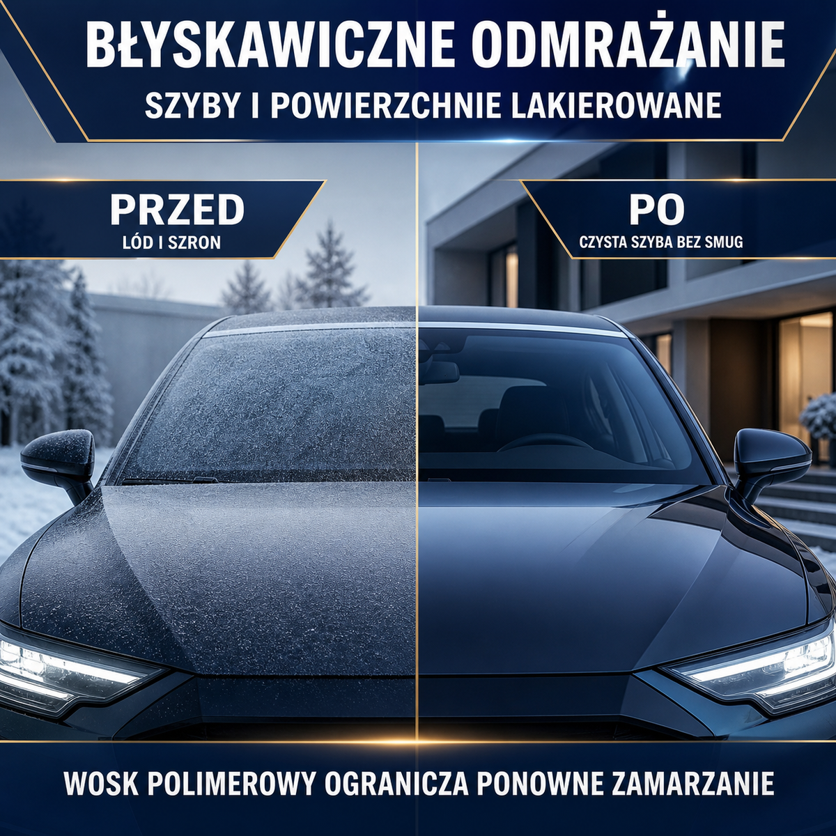 IZOMARK odmrażacz z woskiem polimerowym