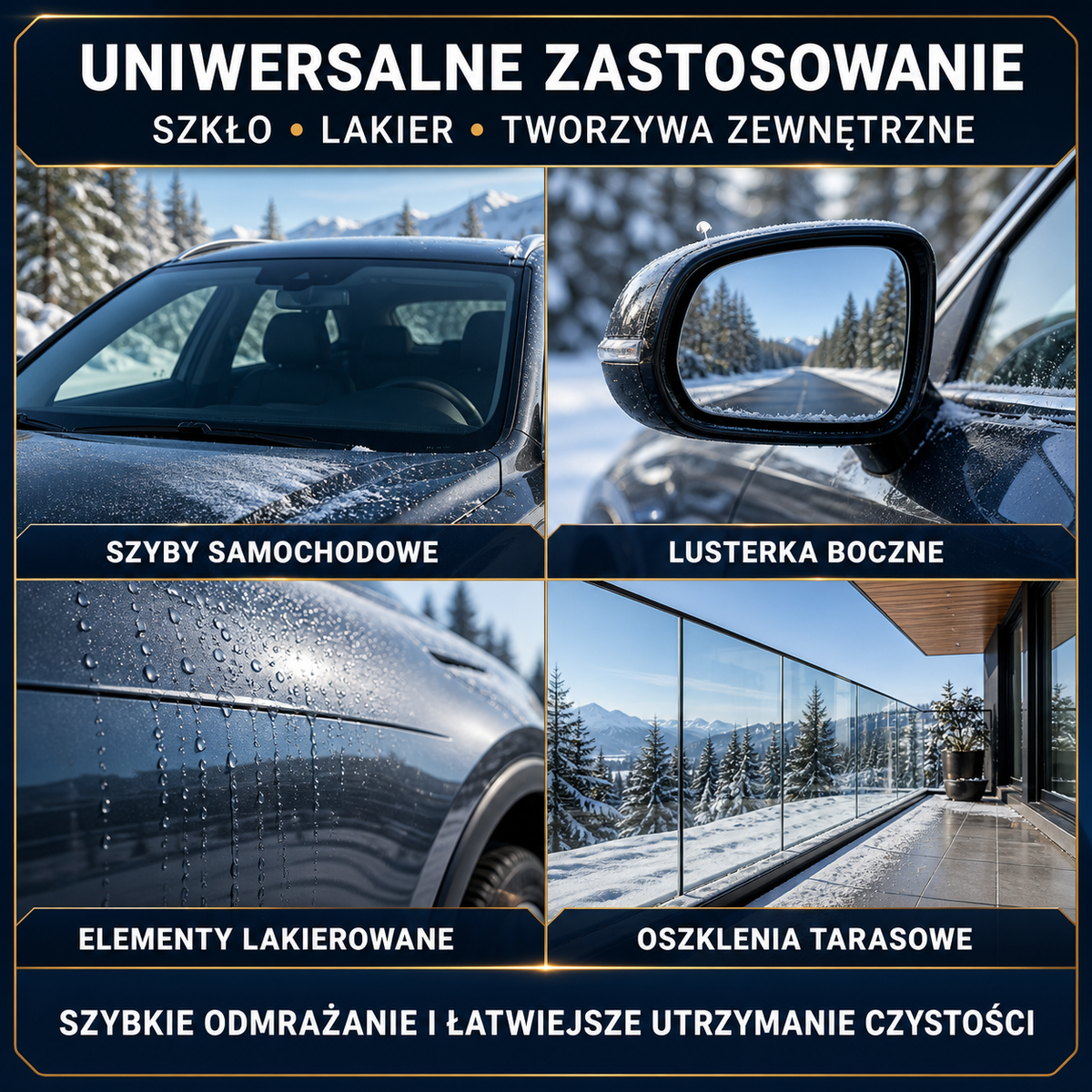 IZOMARK odmrażacz z woskiem polimerowym
