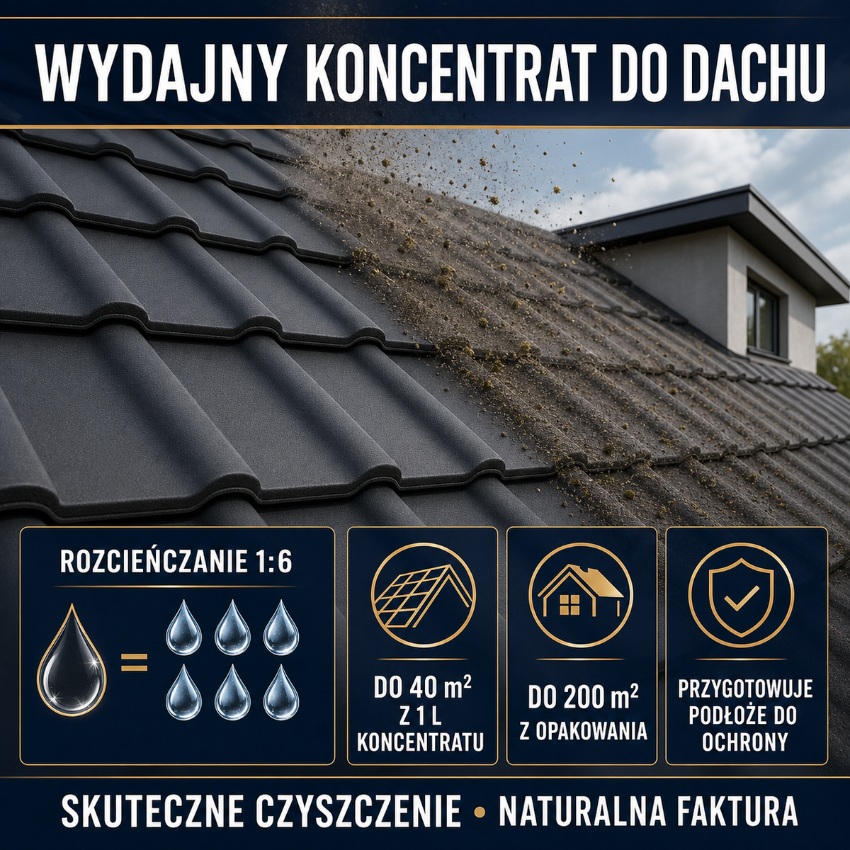IZOMARK płyn czyszczący dach