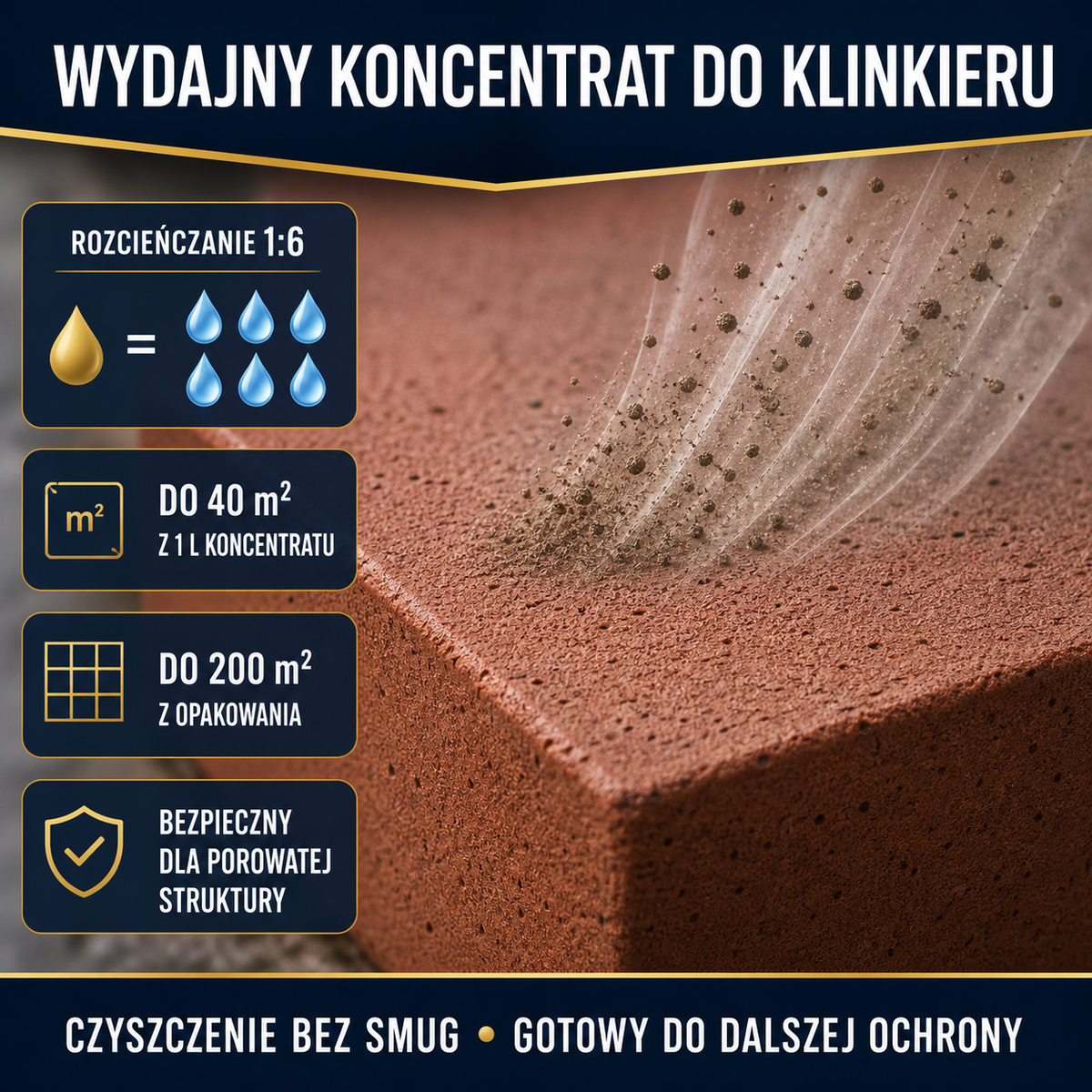 IZOMARK płyn czyszczący klinkier