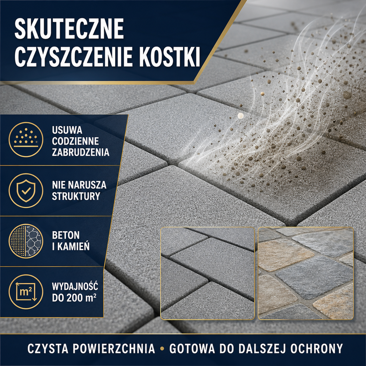 IZOMARK płyn czyszczący kostka brukowa