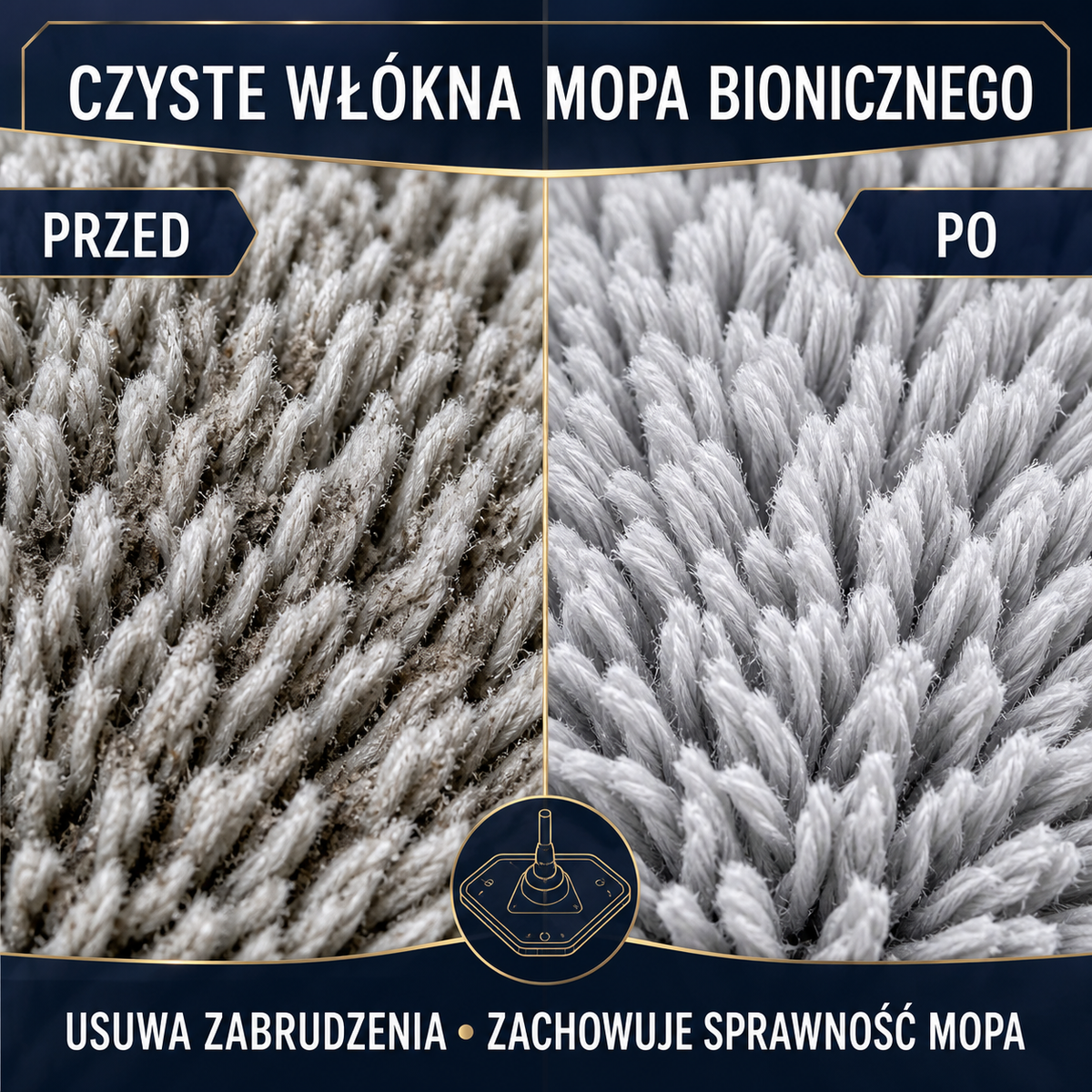 IZOMARK płyn czyszczący mopy bioniczne