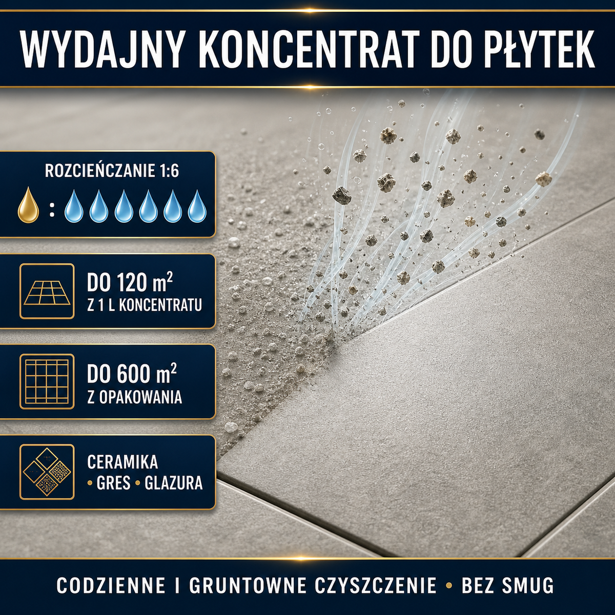 IZOMARK płyn czyszczący płytki