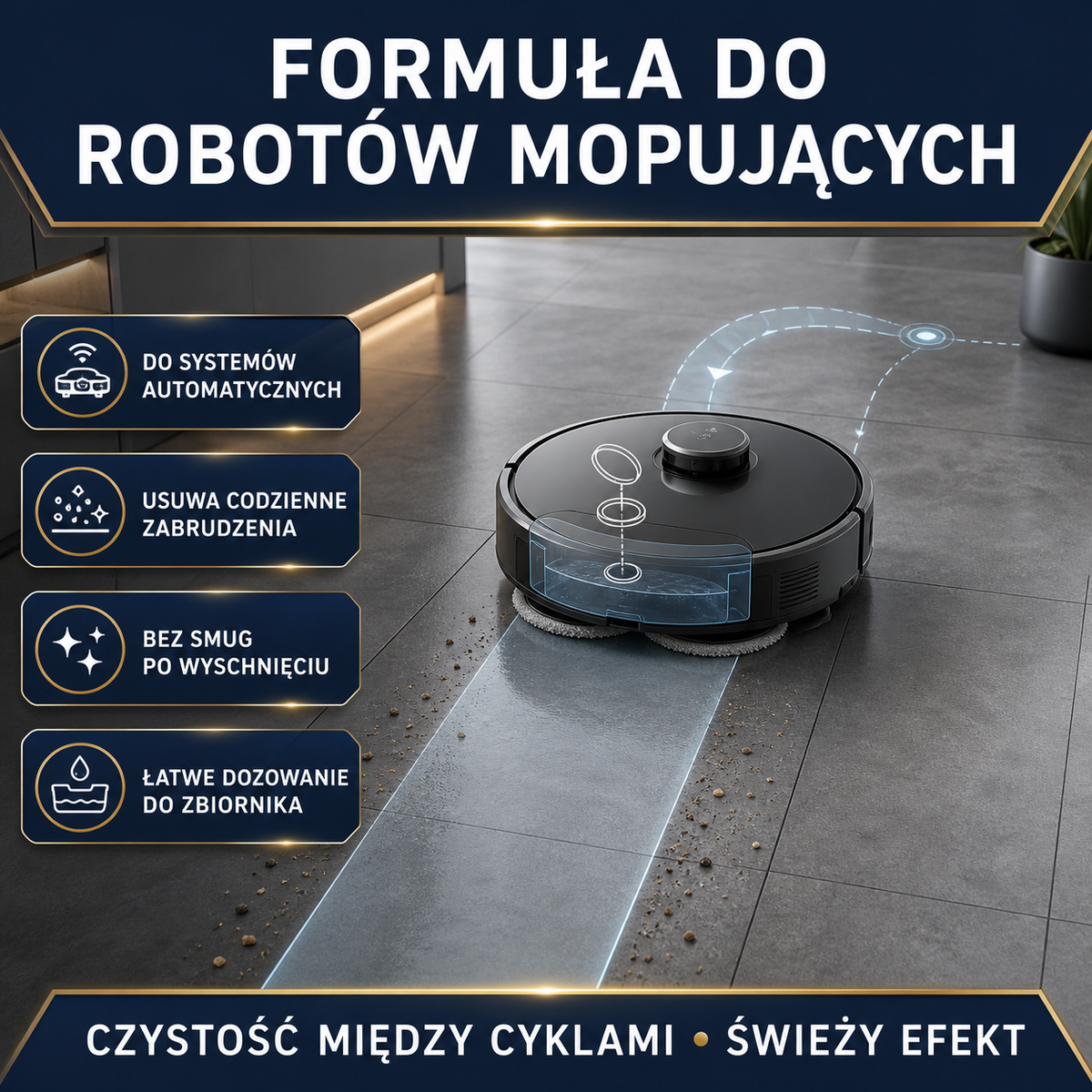 IZOMARK płyn czyszczący roboty mopujące