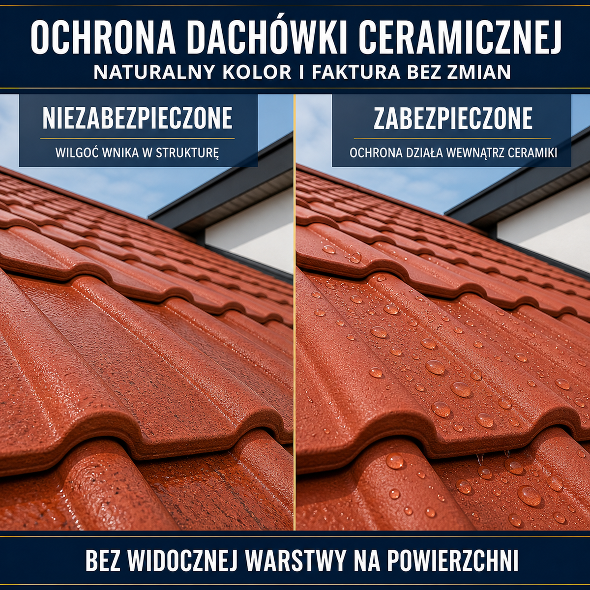 IZOMARK powłoka ochronna dachówka ceramiczna