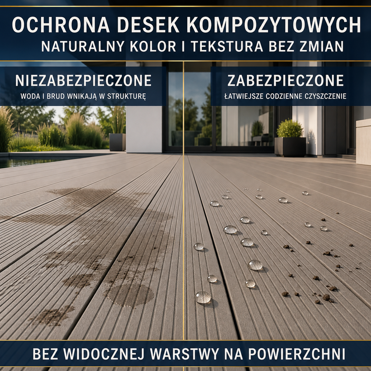 IZOMARK powłoka ochronna deski tarasowe kompozytowe