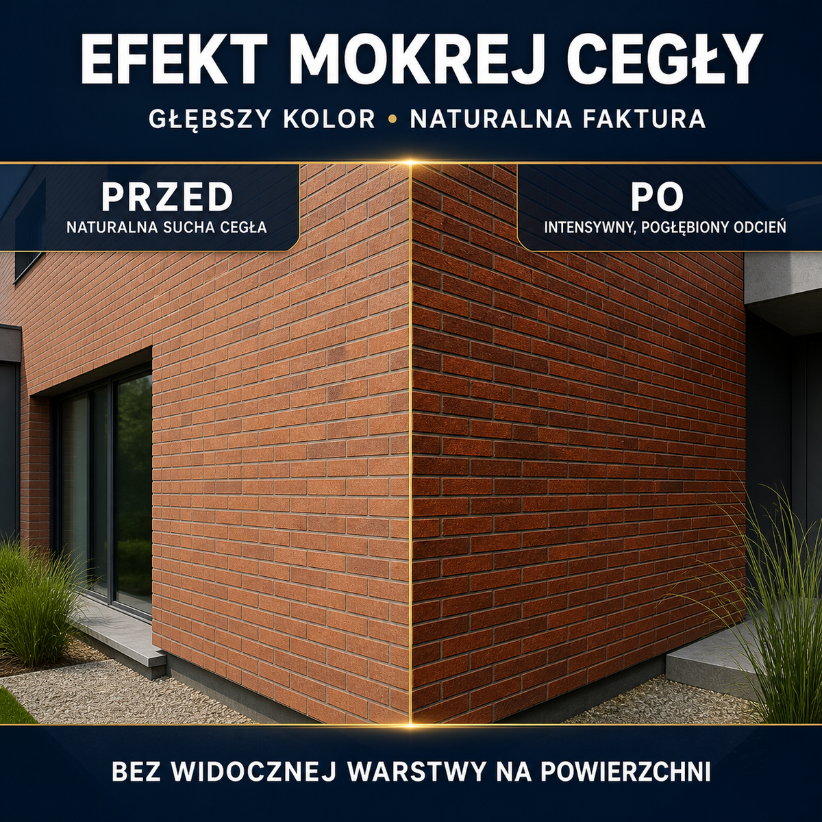 IZOMARK powłoka ochronna efekt mokrej cegły