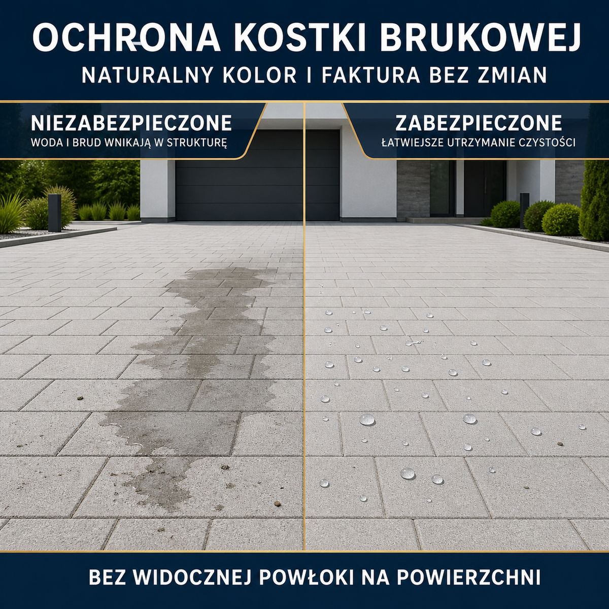 IZOMARK powłoka ochronna kostka brukowa