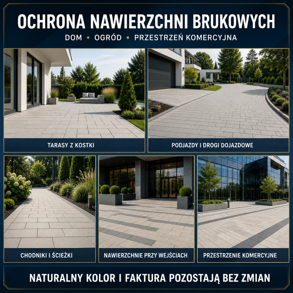 IZOMARK powłoka ochronna kostka brukowa