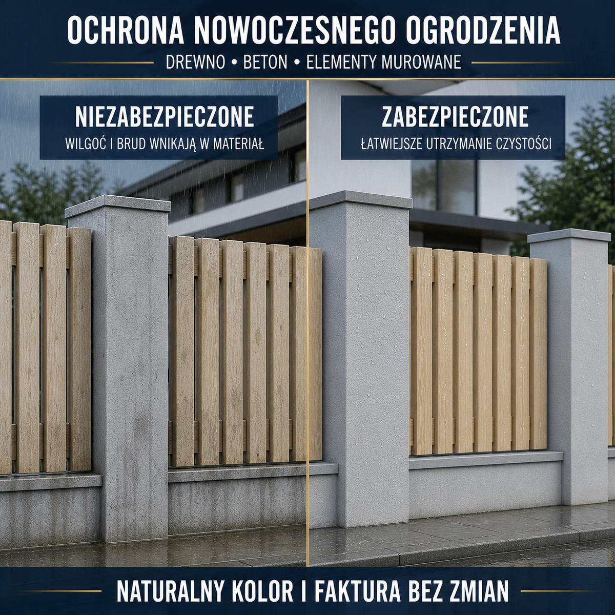IZOMARK powłoka ochronna ogrodzenie