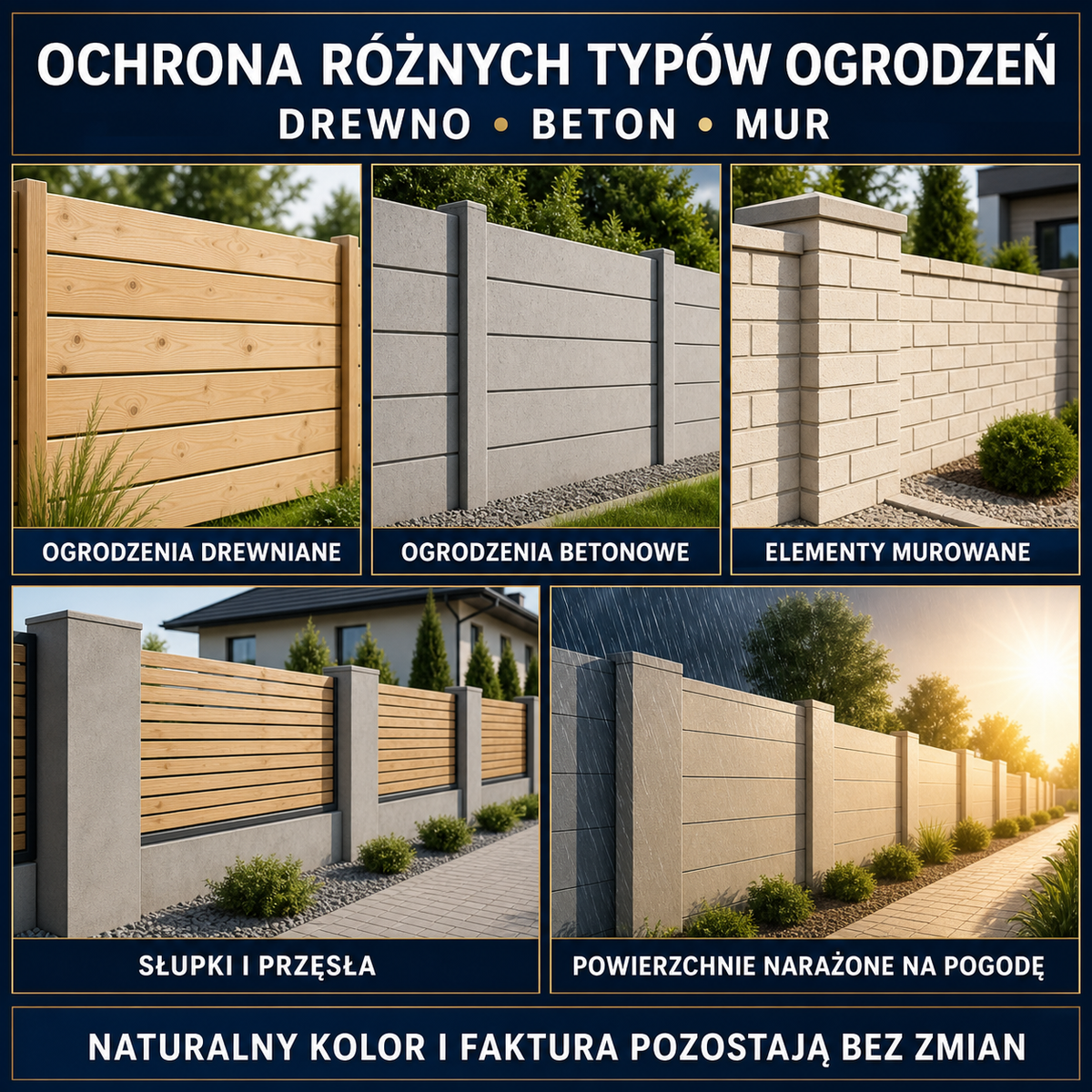 IZOMARK powłoka ochronna ogrodzenie