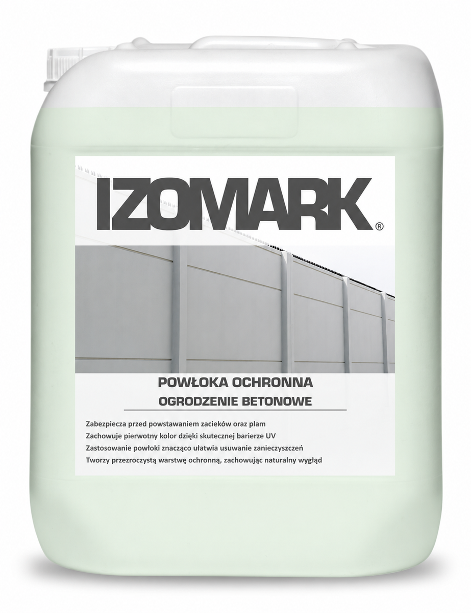 IZOMARK powłoka ochronna ogrodzenie betonowe