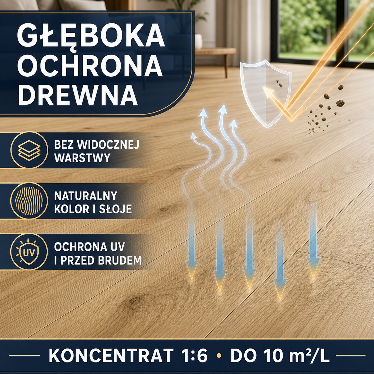IZOMARK powłoka ochronna panele