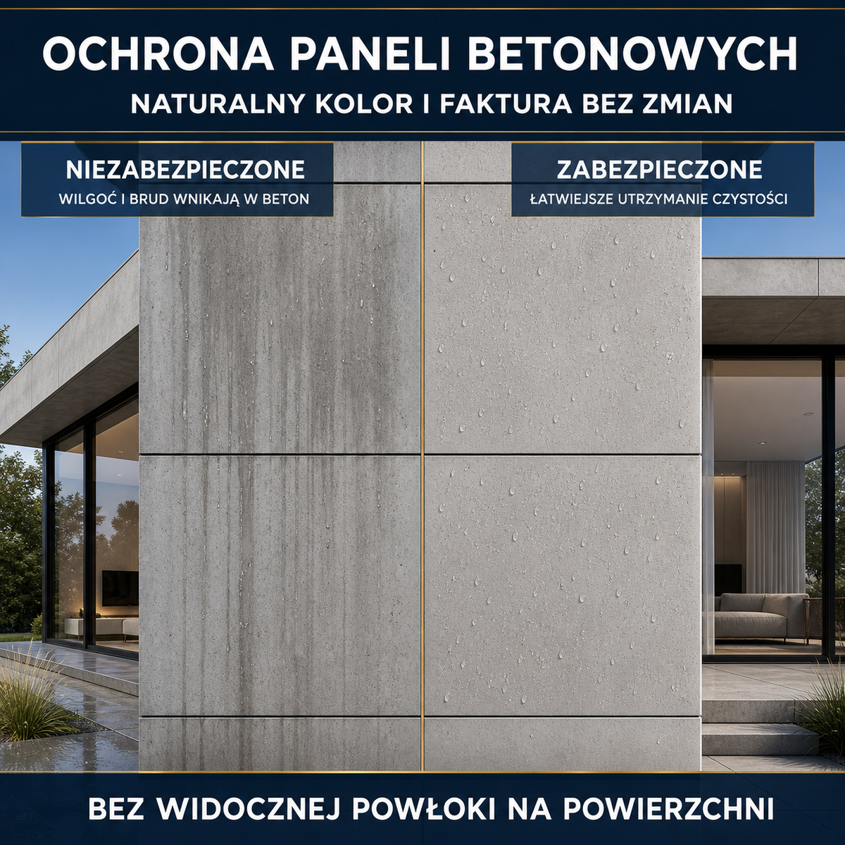 IZOMARK powłoka ochronna panele betonowe