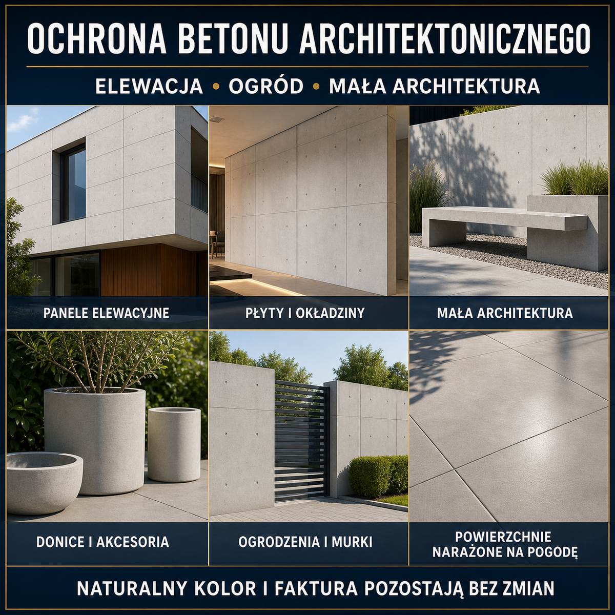 IZOMARK powłoka ochronna panele betonowe
