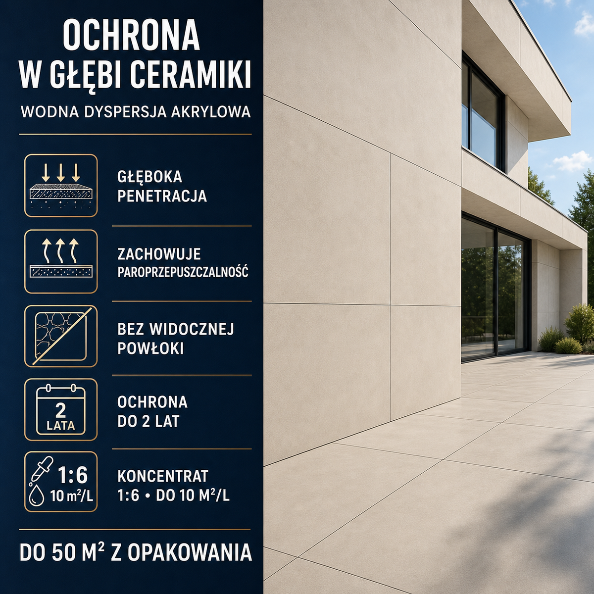IZOMARK powłoka ochronna panele ceramiczne