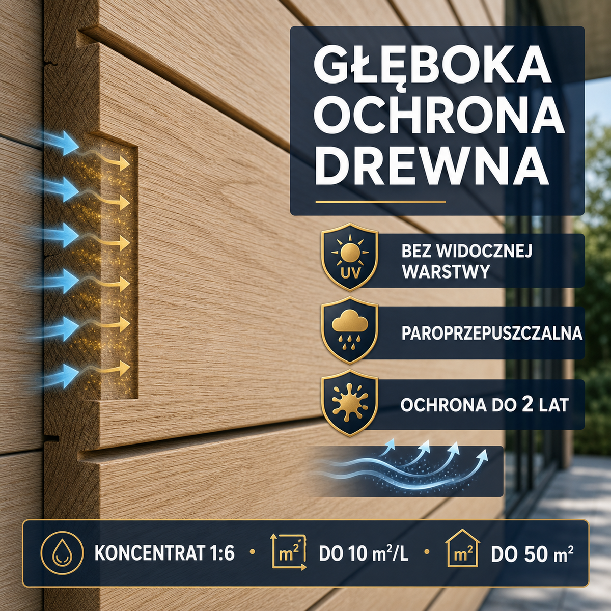 IZOMARK powłoka ochronna panele drewniane