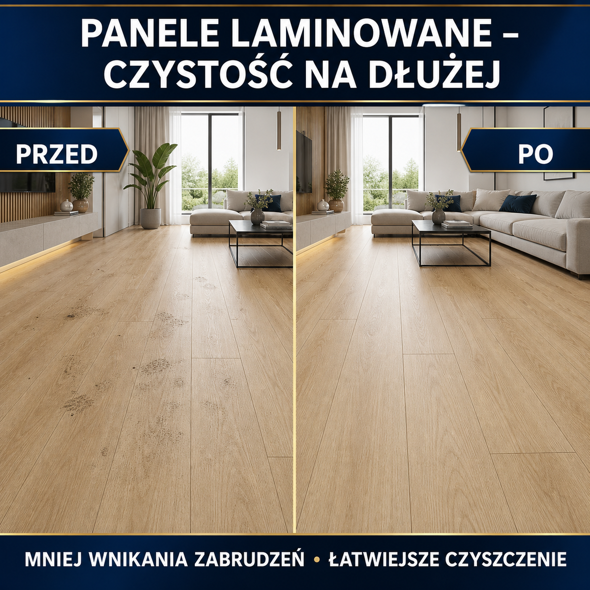 IZOMARK powłoka ochronna panele laminowane