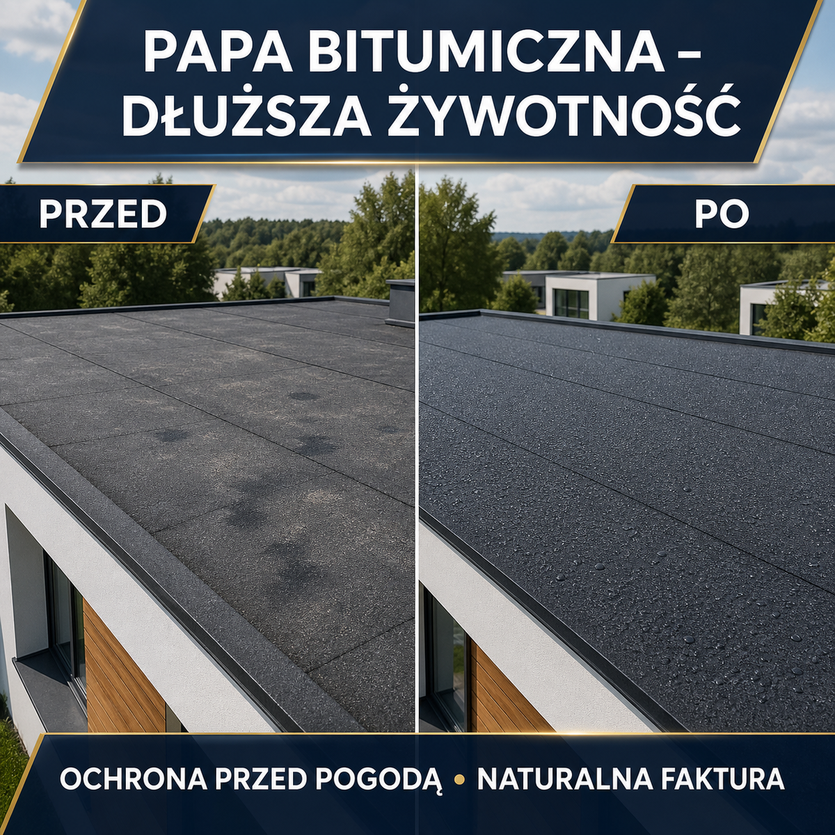 IZOMARK powłoka ochronna papa bitumiczna