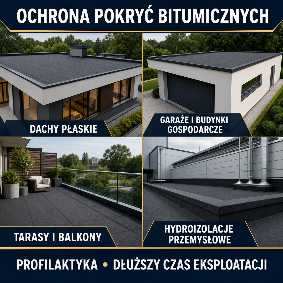 IZOMARK powłoka ochronna papa bitumiczna