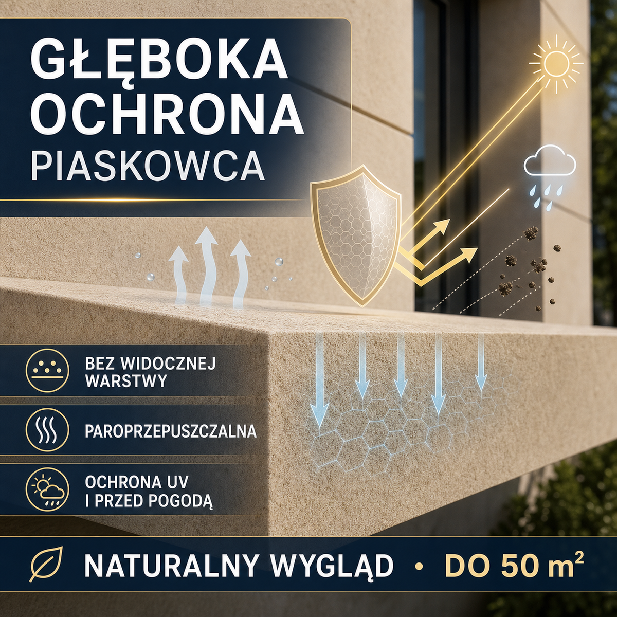 IZOMARK powłoka ochronna piaskowiec