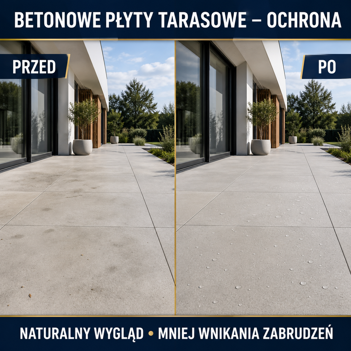 IZOMARK powłoka ochronna płyty tarasowe betonowe