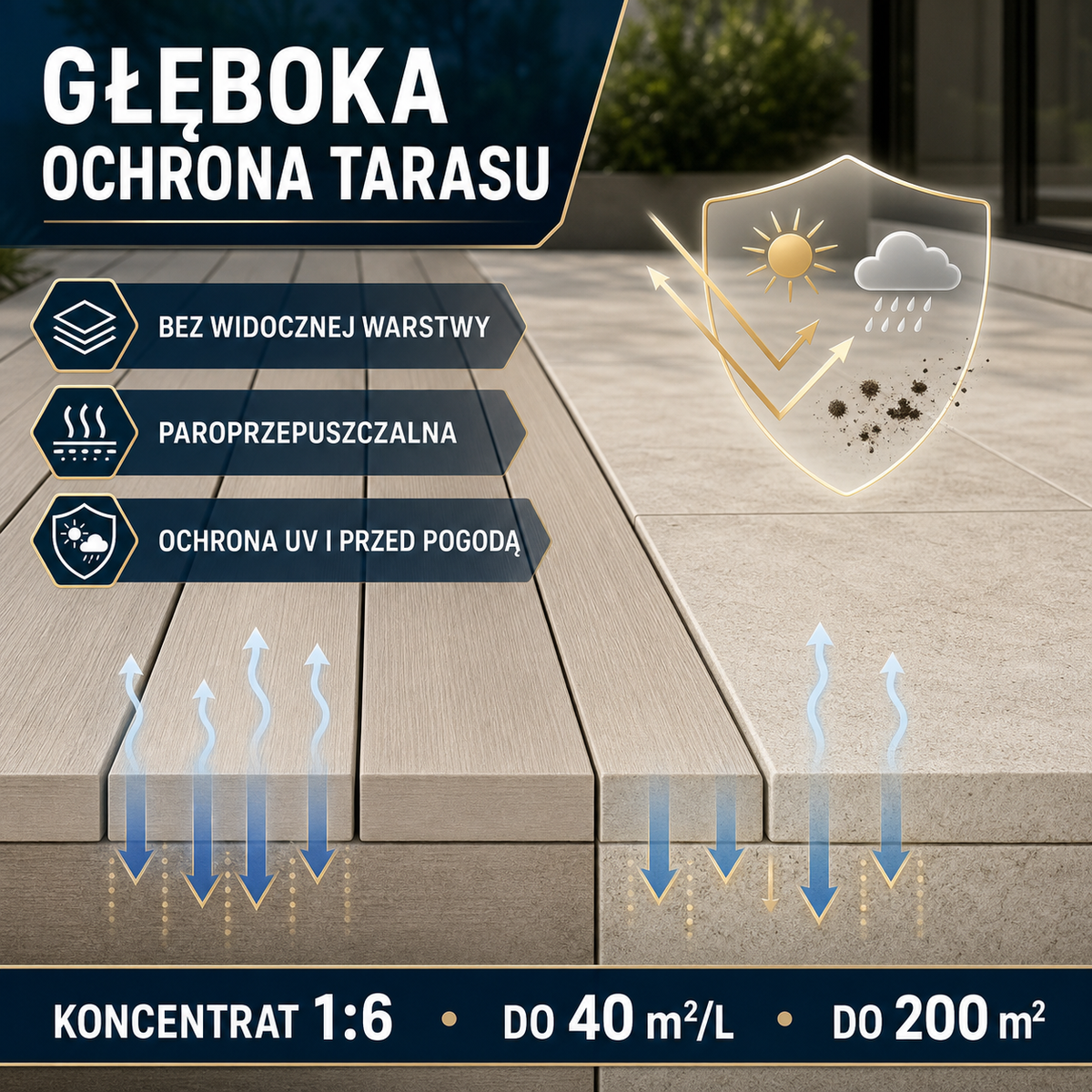 IZOMARK powłoka ochronna taras