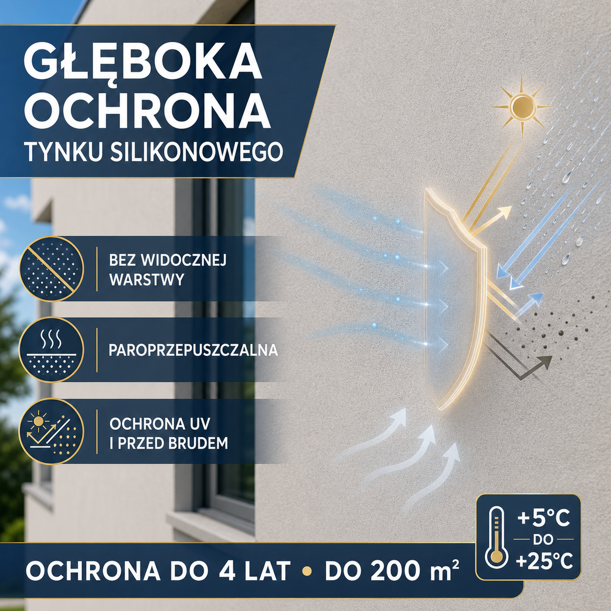 IZOMARK powłoka ochronna tynk silikonowy
