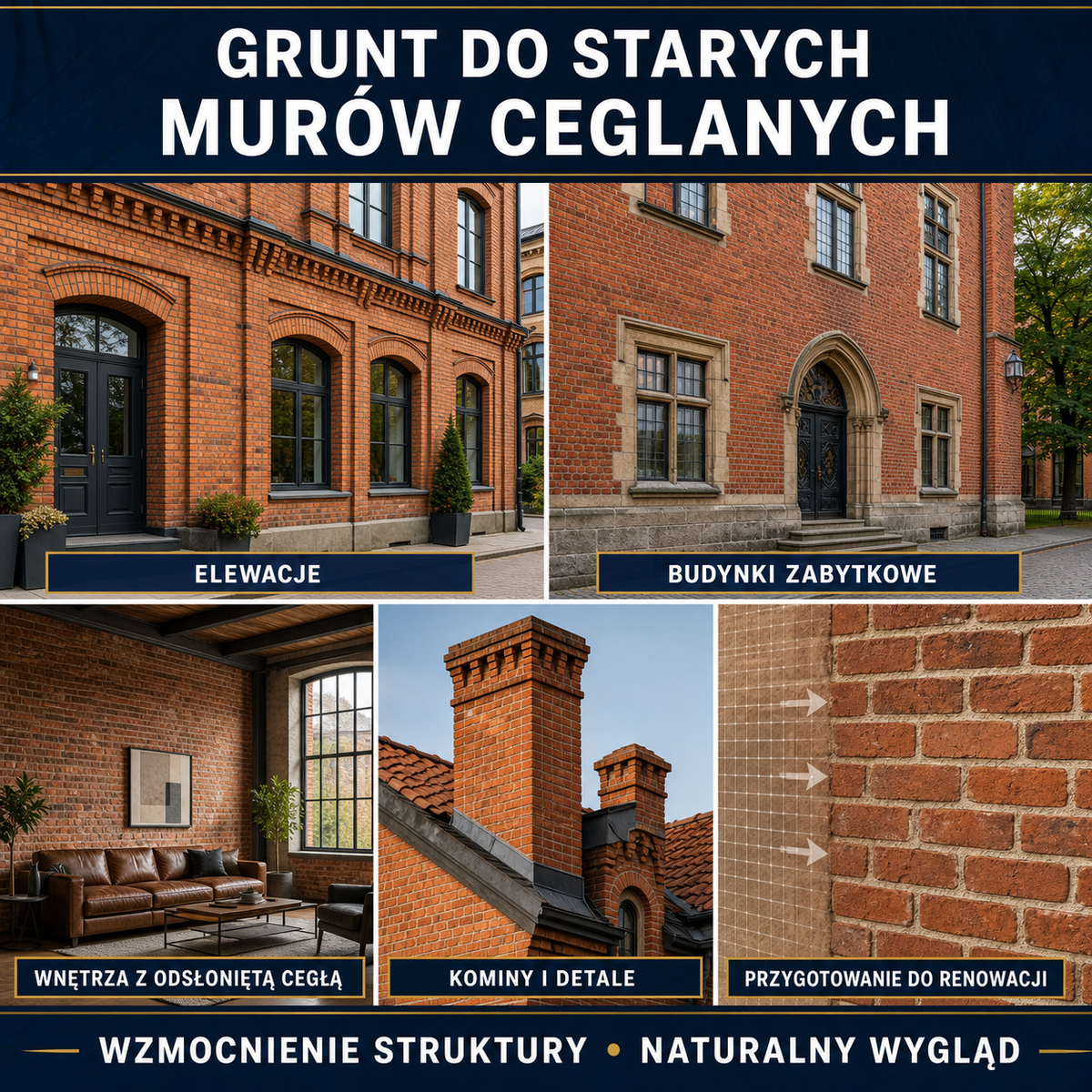 IZOMARK preparat gruntujący stara cegła